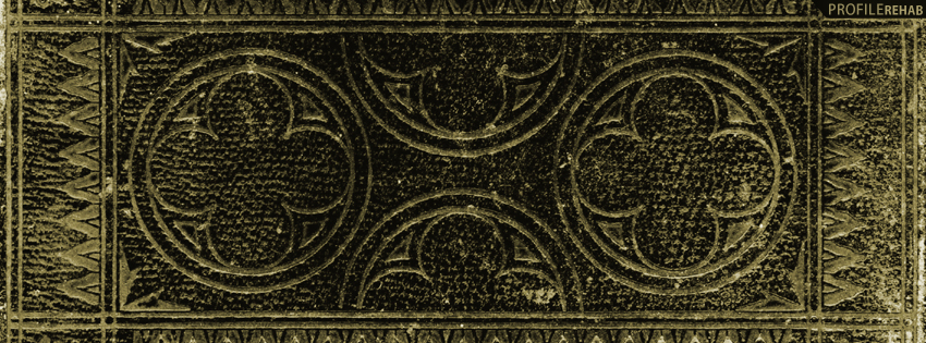 Black And Gold Abstract Facebook Cover