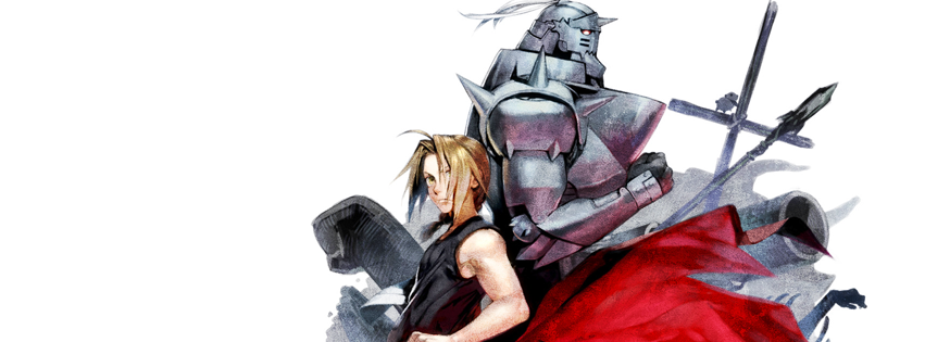 Edward and Al Full Metal Alchemist Facebook Cover