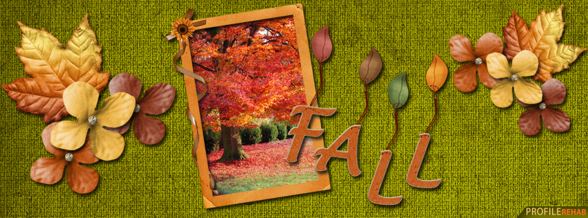 Fall Text Facebook Cover - Autumn FB Covers - Cute Photos of Fall