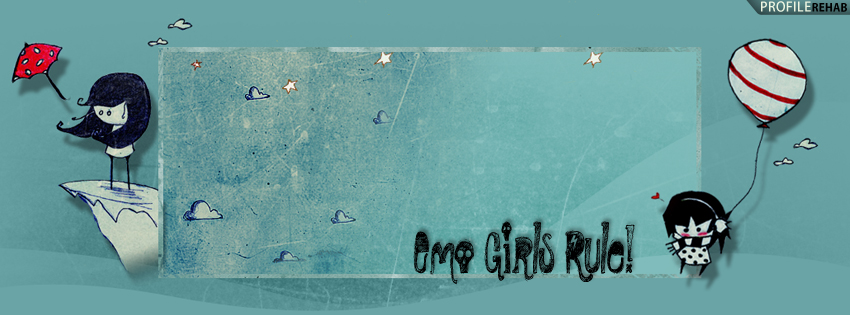 Emo Girls Rule Facebook Cover for Timeline Preview