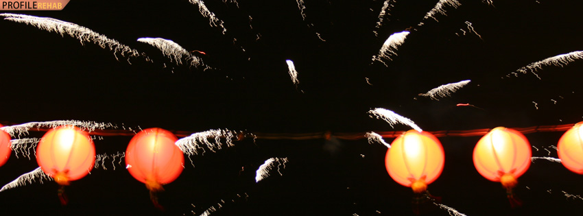 Cool Fireworks Facebook Cover Preview