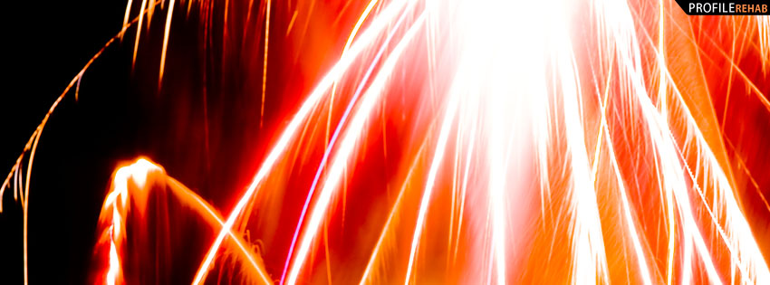 Cool Fireworks Facebook Cover Preview