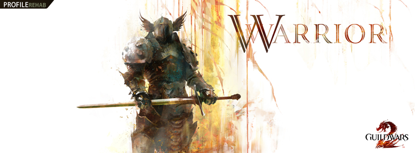 Guild Wars 2 Warrior Facebook Cover Preview