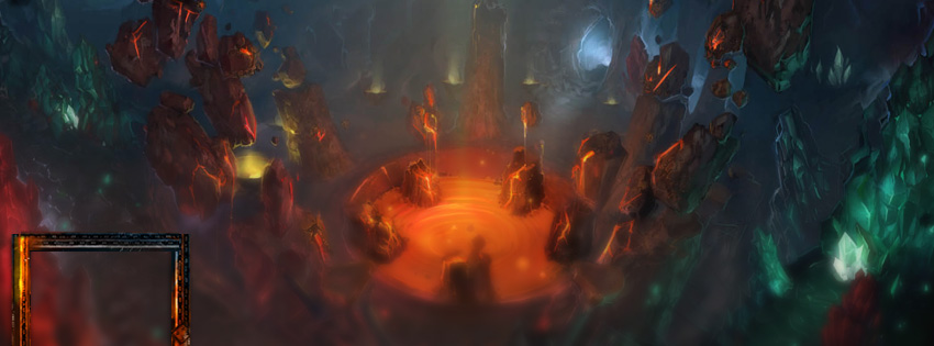 World of Warcraft Deepholm Facebook Cover Preview