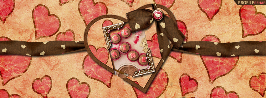 Be Mine Cupcakes Facebook Cover - Cupcake Pictures Preview