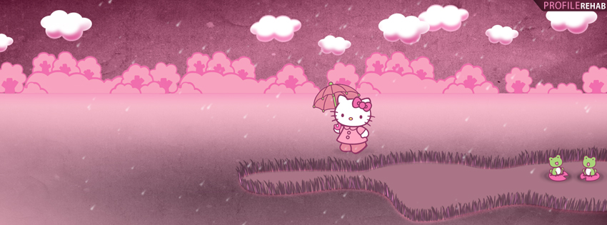 hello kitty facebook theme free