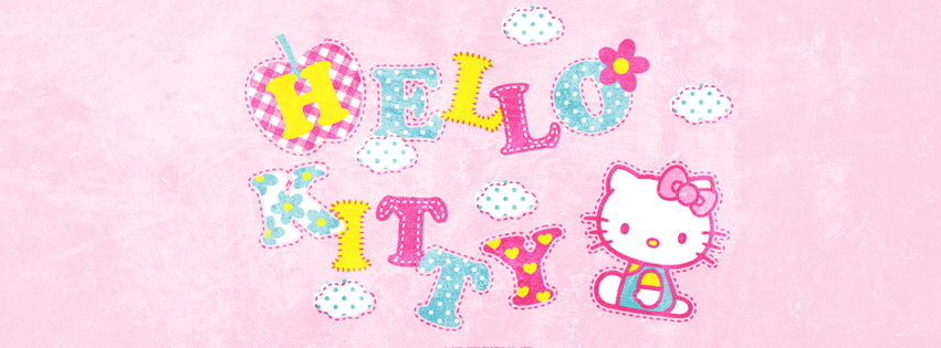 Pink Hello Kitty Cover for Facebook