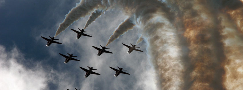 Royal Air Force Red Arrows Facebook Cover Preview