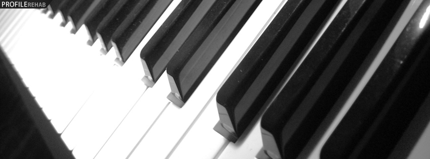 Piano Keys Timeline Cover for Facebook