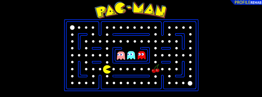 Pac-Man Facebook Cover for Timeline Preview