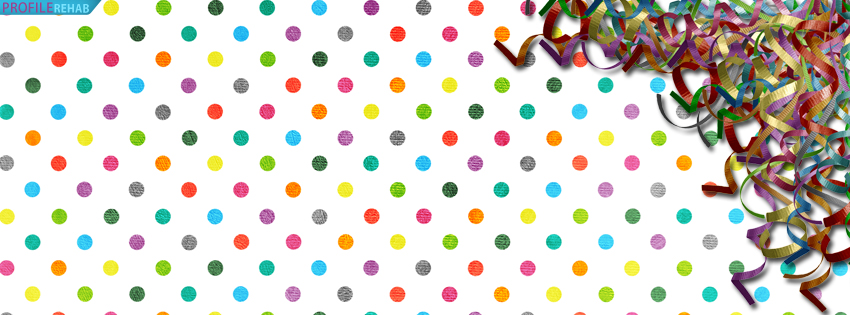 Rainbow Polkadots Celebration Cover for Timeline Preview