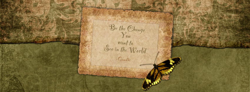 Gandhi Quote Facebook Cover for Timeline Preview