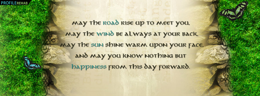 Irish Blessing Facebook Cover - Irish Quotes and Sayings - Old Irish Sayings Preview