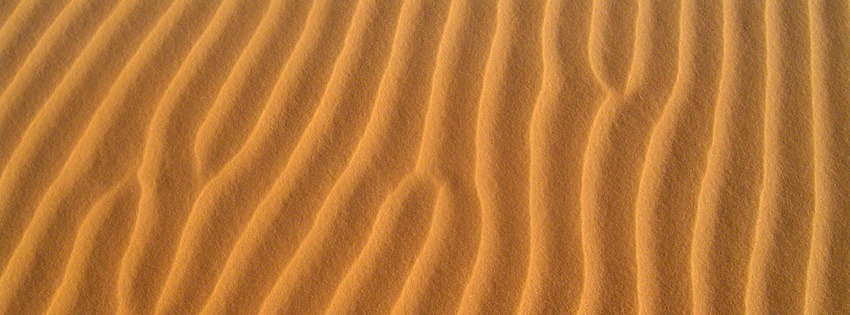 Sand Dunes Texture Facebook Cover Preview