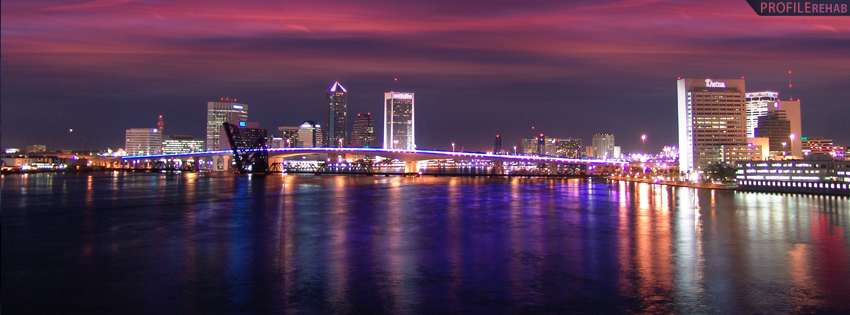 Jacksonville Skyline Facebook Cover