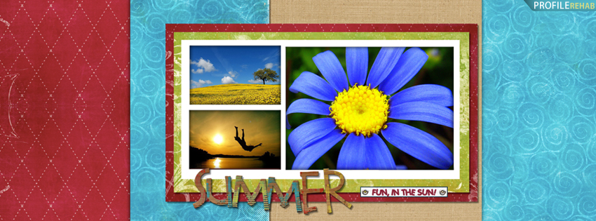 Scenic Summer Facebook Cover - Cool Summer Theme - Cute Summer Themes for FB Preview