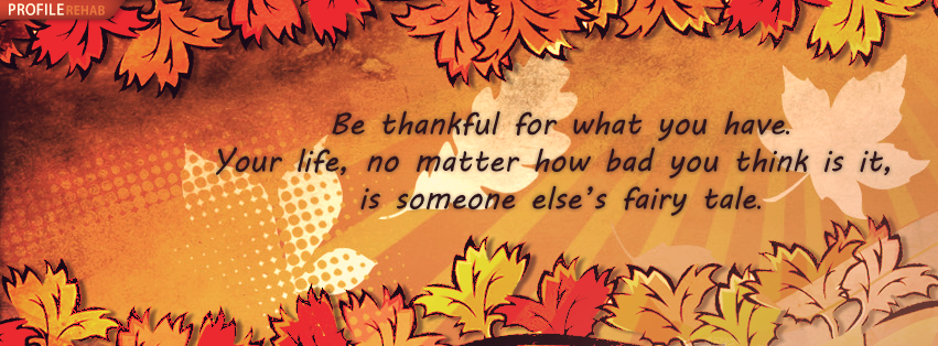 Thankful Quotes for Thanksgiving Cover Photos for Facebook Free  Preview