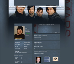 30 Seconds to Mars Myspace Theme - 30 Seconds to Mars Layout