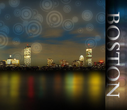 Boston Skyline Layout - Boston City Skyline Myspace Theme