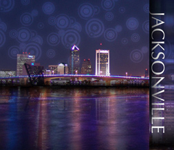 Jacksonville Skyline Myspace Layout - Jacksonville City Skyline Theme
