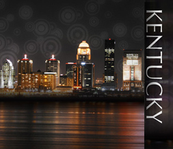 Louisville Skyline Myspace Layout - Kentucky Skyline Theme