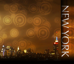 New York Skyline Myspace Layout-NY Skyline Background-Manhattan Theme