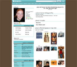 Blue & Brown Default Layout - Solid Brown & Blue Default Layout with White Tables