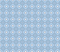 Blue Pattern Default Layout - Blue Tiling Pattern Theme for Myspace