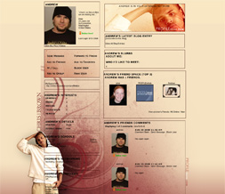 Chris Brown Myspace Background- Chris Brown Web Layout