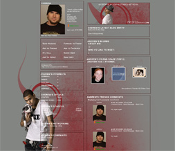 Chris Brown Myspace Layout- Chris Brown Theme - Chris Brown Background