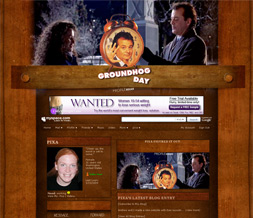 Groundhog Day Layout - Groundhog Day Movie Myspace Theme