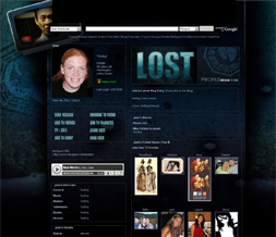 Lost Myspace Background - TV Show Themes - TV Show Backgrounds