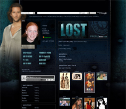 Lost Myspace Layout - Desmond Layout - Henry Ian Cusick Theme