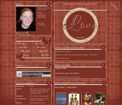 Love Quote Layout - Quote Myspace Theme - Love Layout