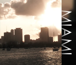 Miami Skyline Myspace Layout - Miami Skyline Background - Sky line Theme