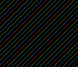 Neon Stripes Default Layout - Neon Theme for Myspace