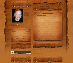 Optimists Creed Layout - Free Quote Myspace Layout