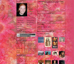 Pink Daisies Myspace Layout - Pink Daisy Layout - Pink Daisy Theme Preview