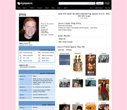 Plain Light Pink Default Myspace Layout - Solid Lt Pink Default Layout