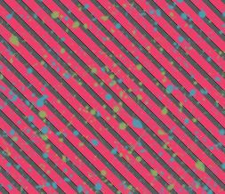 Gray & Pink Splatter Twitter Layout - Pink & Gray Stripes Twitter Theme