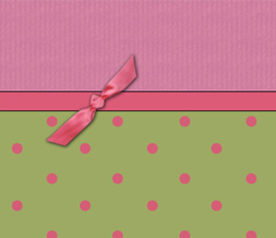 Pink & Green Polkadot Wallpaper - Green & Pink Flower Background Preview