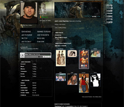 Stalker Myspace Layout - Stalker Backgrounds - Gaming Theme