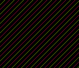 Green & Pink Neon Stripes Default Layout - Neon Pink & Green Stripes Theme