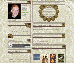 Thanksgiving Quote Layout - Thanksgiving Myspace Layout