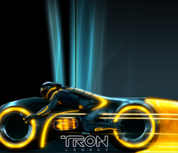 Tron Legacy Myspace Layout - New Tron Movie Theme for Myspace Preview