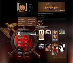 Warhammer Myspace Layout-WarHammer Background-Age of Reckoning Layout