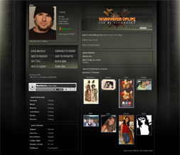 War hammer Myspace Layout- WarHammer Online Backgrounds- Gamer Layouts