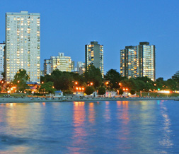 Vancouver Twitter Background - Vancouver Skyline Theme for Twitter Preview