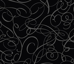 Tiling Black Twitter Background - Black & Gray Swirly Background for Twitter