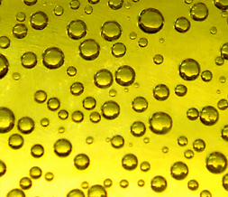 Gold Bubbles Background for Twitter